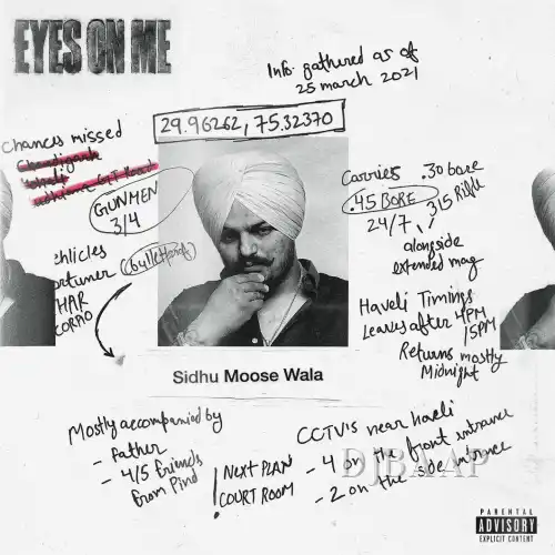 Eyes On Me album cover