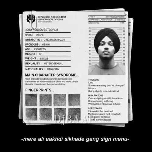 Main Character Syndrome album art
