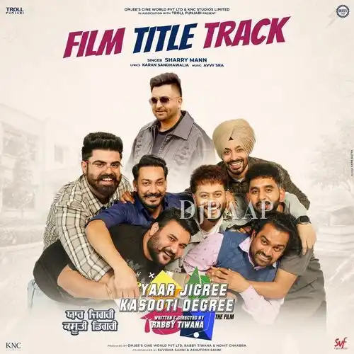 Yaar Jigree Kasooti Degree (Title Track) album art